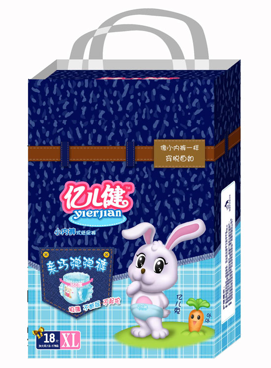 億兒健親巧彈彈紙尿褲XL碼