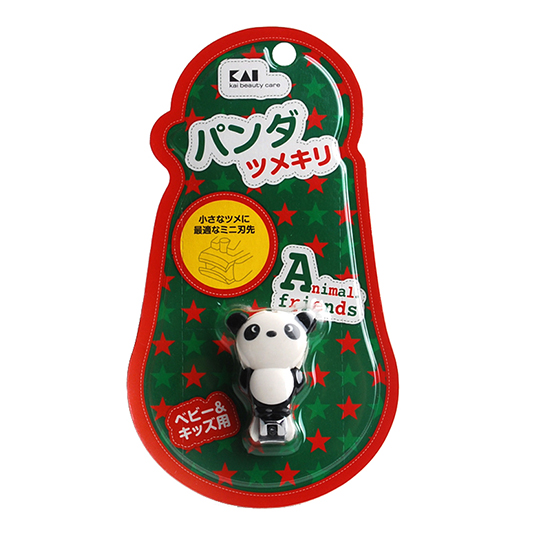 貝印熊貓嬰兒指甲剪KK0055