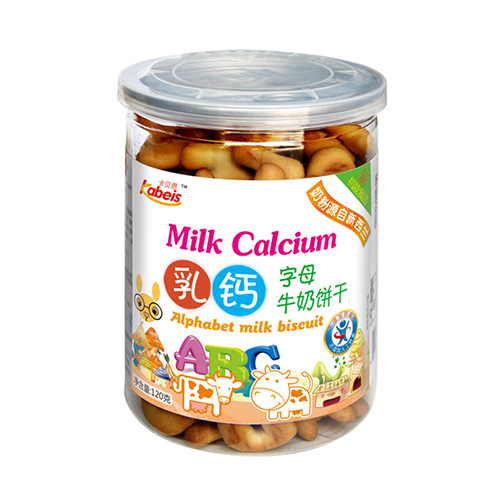 120克卡貝思乳鈣字母牛奶餅干