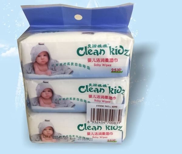 貝滋娃娃嬰兒潔潤柔濕巾