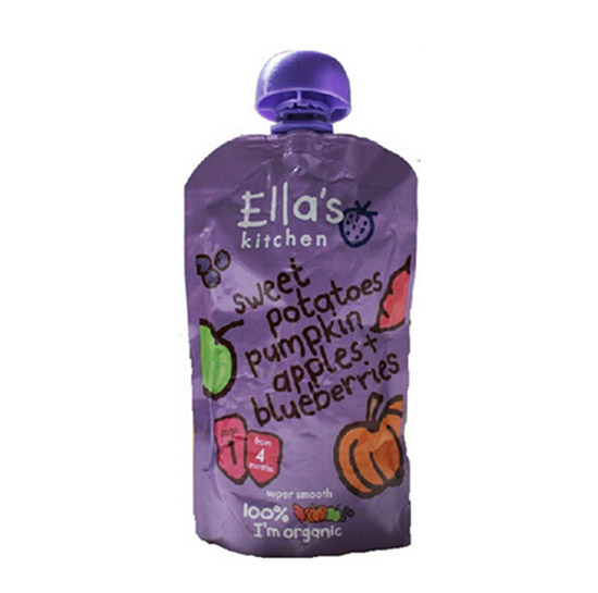 Ella s-Kitchen紅薯南瓜蘋果草莓果泥