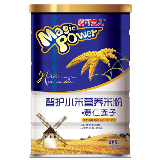 麥可寶兒薏仁蓮子智護小米營養(yǎng)米粉