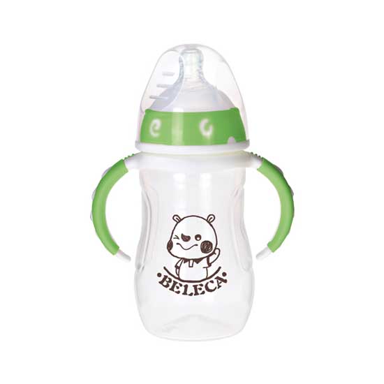 貝樂嘉PP奶瓶240ML(綠色)