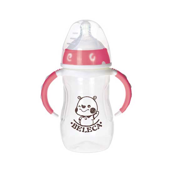 貝樂嘉PP奶瓶240ML(紅色)