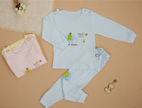 金色小魚(yú)純棉素色單面大象束口肩開(kāi)套