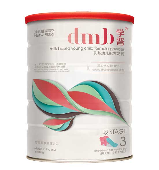 學晉乳基幼兒配方奶粉3段