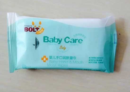 閃電狗嬰兒手口潤(rùn)膚濕巾