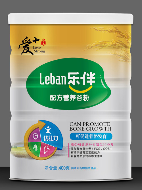 樂(lè)伴愛(ài)+優(yōu)壯力營(yíng)養(yǎng)谷粉400克