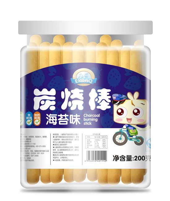 兒葆海苔味炭燒棒