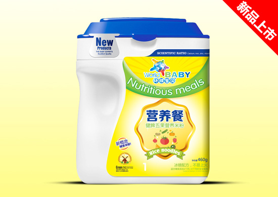 環(huán)球寶貝健脾五果營養(yǎng)餐桶裝--