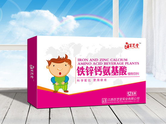 百芝堂鐵鋅鈣氨基酸植物飲料
