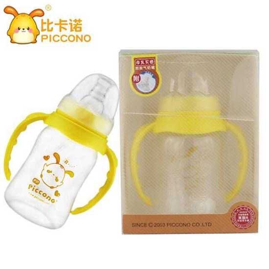 比卡諾硅膠防脹氣奶瓶