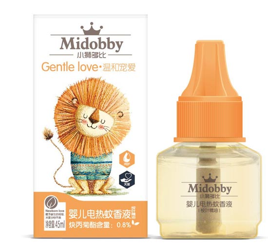 小獅多比嬰兒電熱蚊香液-桉葉精油45ML