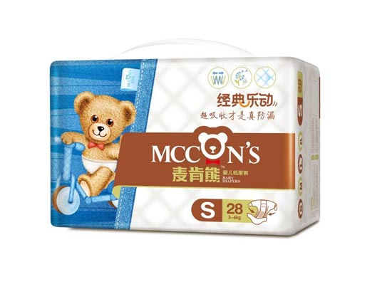 麥肯熊紙尿褲S28片