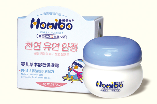 韓嬰寶嬰兒草本舒敏保濕霜