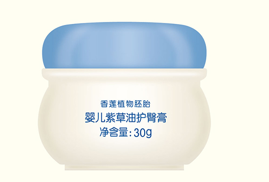 韓嬰寶嬰兒紫草油護(hù)臀膏