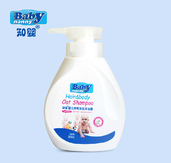 知嬰嬰兒燕麥洗發(fā)沐浴露