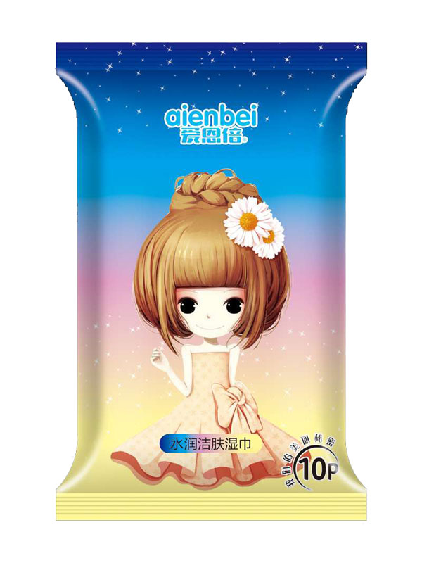 愛恩倍水潤(rùn)潔膚濕巾