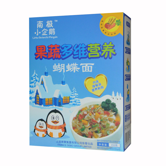 南極小企鵝果蔬營養(yǎng)蝴蝶