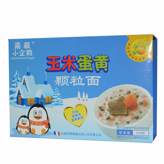 南極小企鵝玉米顆粒面橫