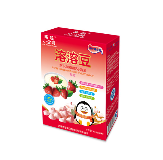 南極小企鵝草莓溶溶豆