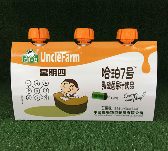 農(nóng)場大叔芒果味乳酸菌果汁飲品