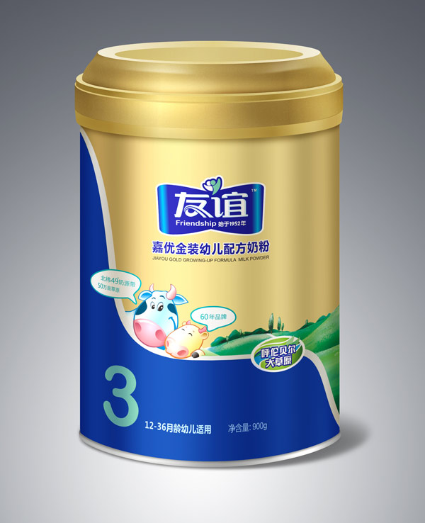 嘉優(yōu)金裝幼兒配方奶粉3段