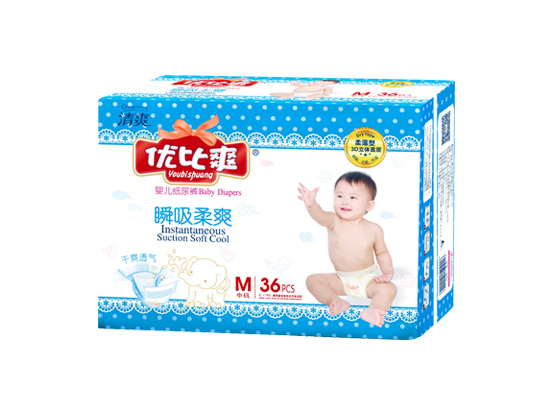 優(yōu)比爽紙尿褲M(mǎn)36片