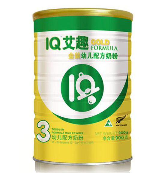 艾趣IQ金裝幼兒配方奶粉
