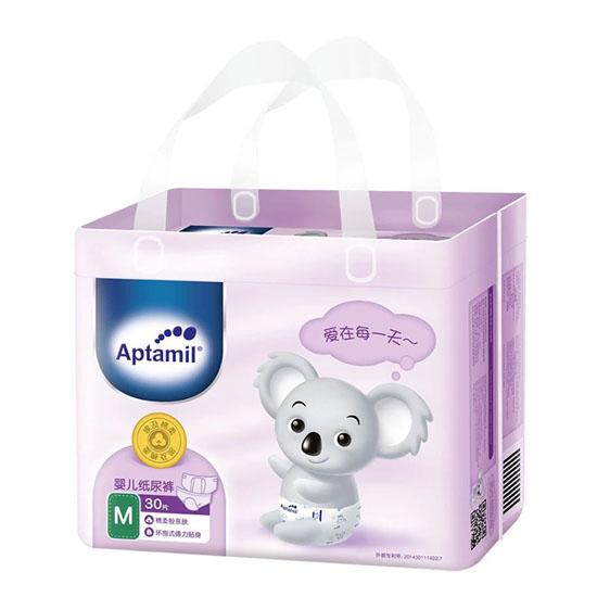 愛他美嬰兒紙尿褲M碼30片