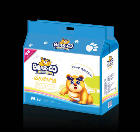 熊大大成長(zhǎng)爬爬褲M碼35片