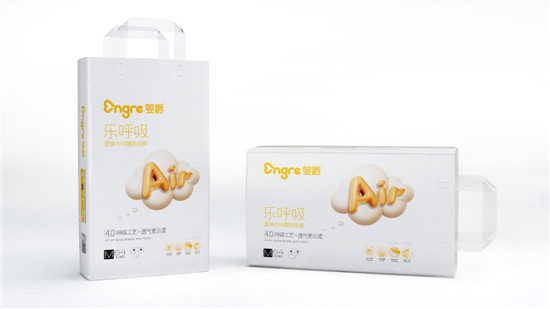 嬰爵樂呼吸紙大環(huán)腰紙尿褲M64