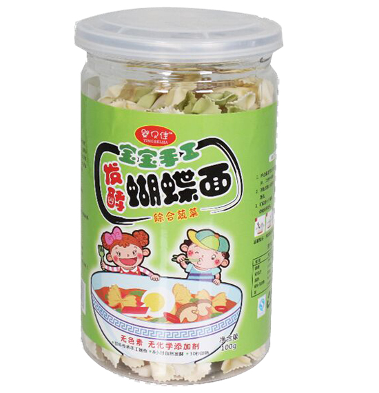 嬰貝佳綜合蔬菜蝴蝶面
