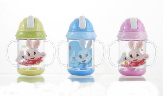 多尼熊防漏耐摔學飲杯耐高溫