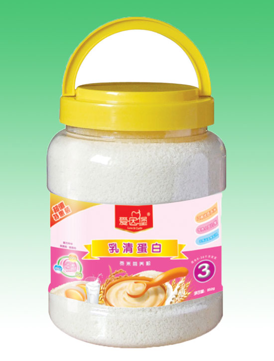 愛因堡乳清蛋白貢米營(yíng)養(yǎng)米粉3段