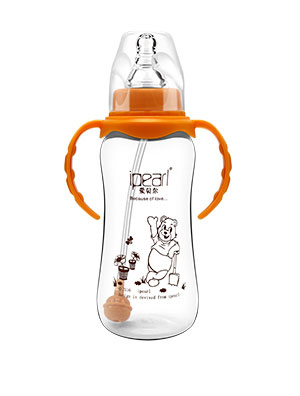 愛貝爾葫蘆型單色全自動(dòng)奶瓶300ML