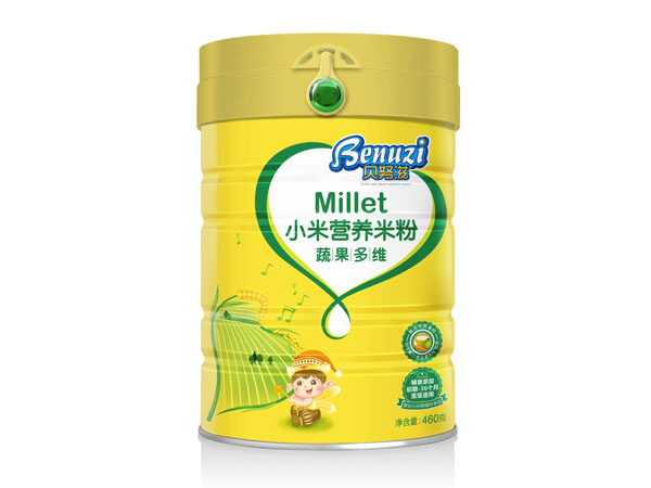 貝努滋小米米粉蔬果多維配方聽裝