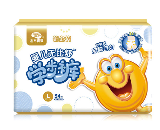 布布寶貝鉑金裝嬰兒學(xué)步褲L橫向