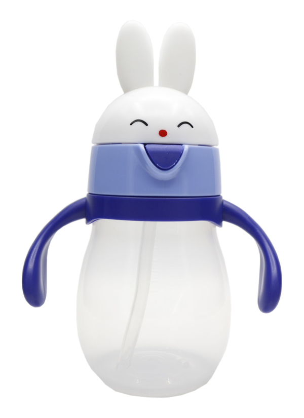 親恩吸管杯藍(lán)色兔子