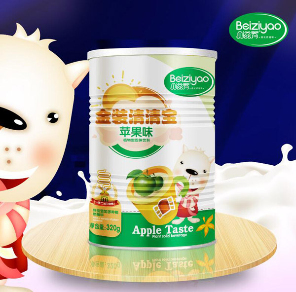 貝滋肴金裝清清寶蘋果味