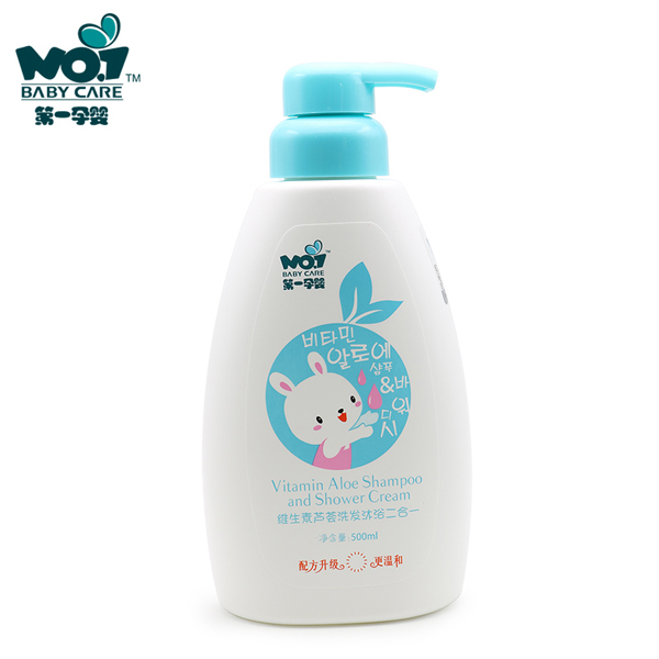 第一孕嬰維生素蘆薈洗發(fā)沐浴二合一 500ml