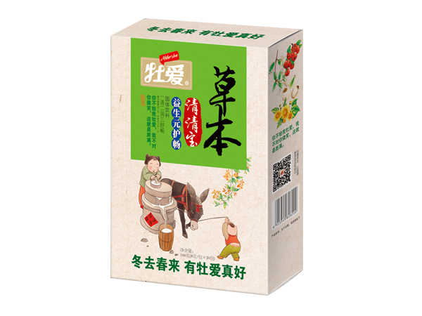 牡愛(ài)草本清清寶-益生元護(hù)暢 盒裝