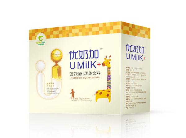 蘋果樹優(yōu)奶加營(yíng)養(yǎng)強(qiáng)化固體飲料