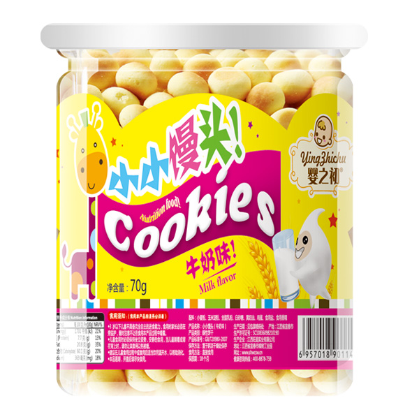 嬰之初小小饅頭牛奶味