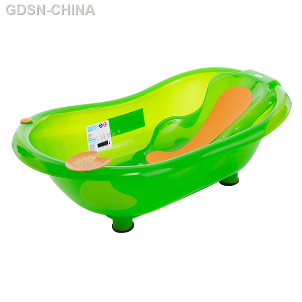 青蛙嘟迪測溫包膠躺板浴盆透明綠.jpg 青蛙嘟迪測溫包膠躺板浴盆透明綠.jpg