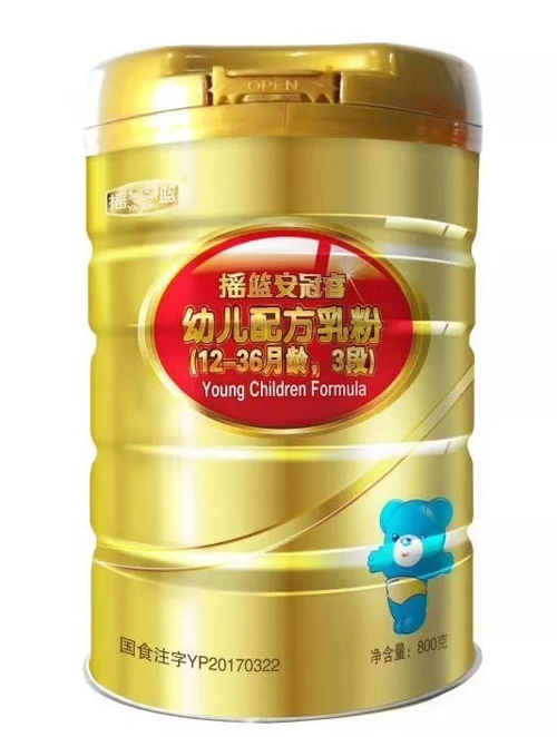 搖籃安冠睿幼兒配方乳粉3段