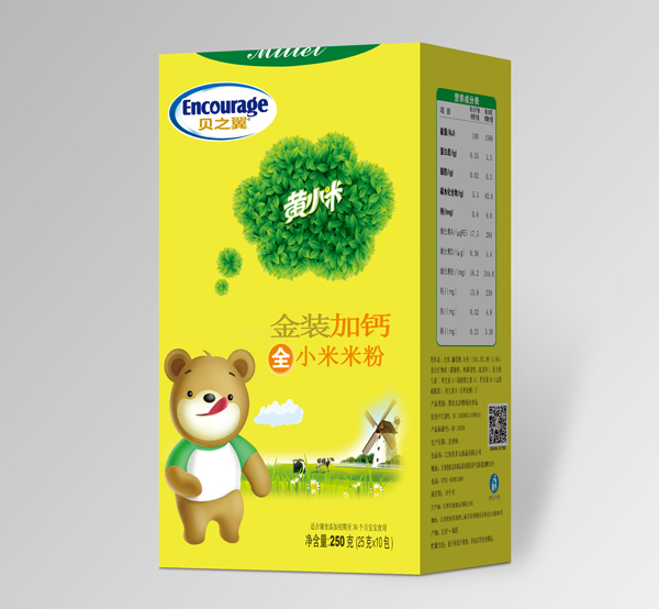 貝之翼金裝黃小米-加鈣盒裝