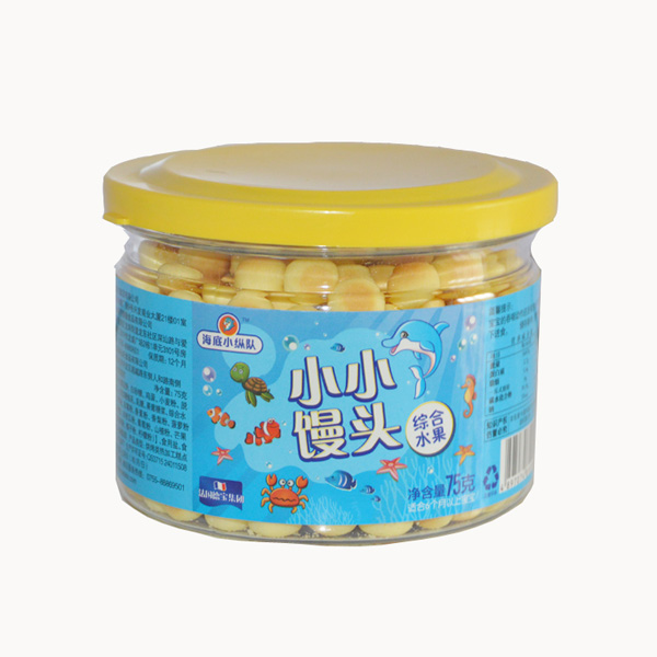 海底小縱隊小小饅頭綜合水果味