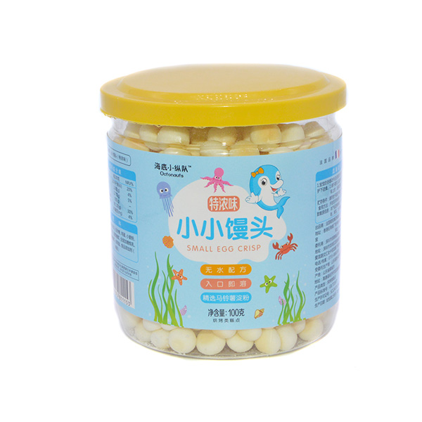 海底小縱隊小小饅頭特濃味包裝升級100g