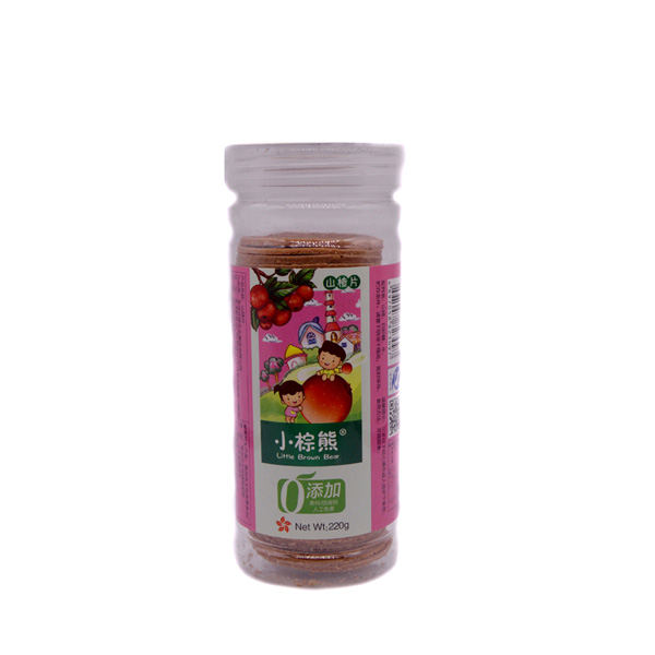 小棕熊山楂片180g